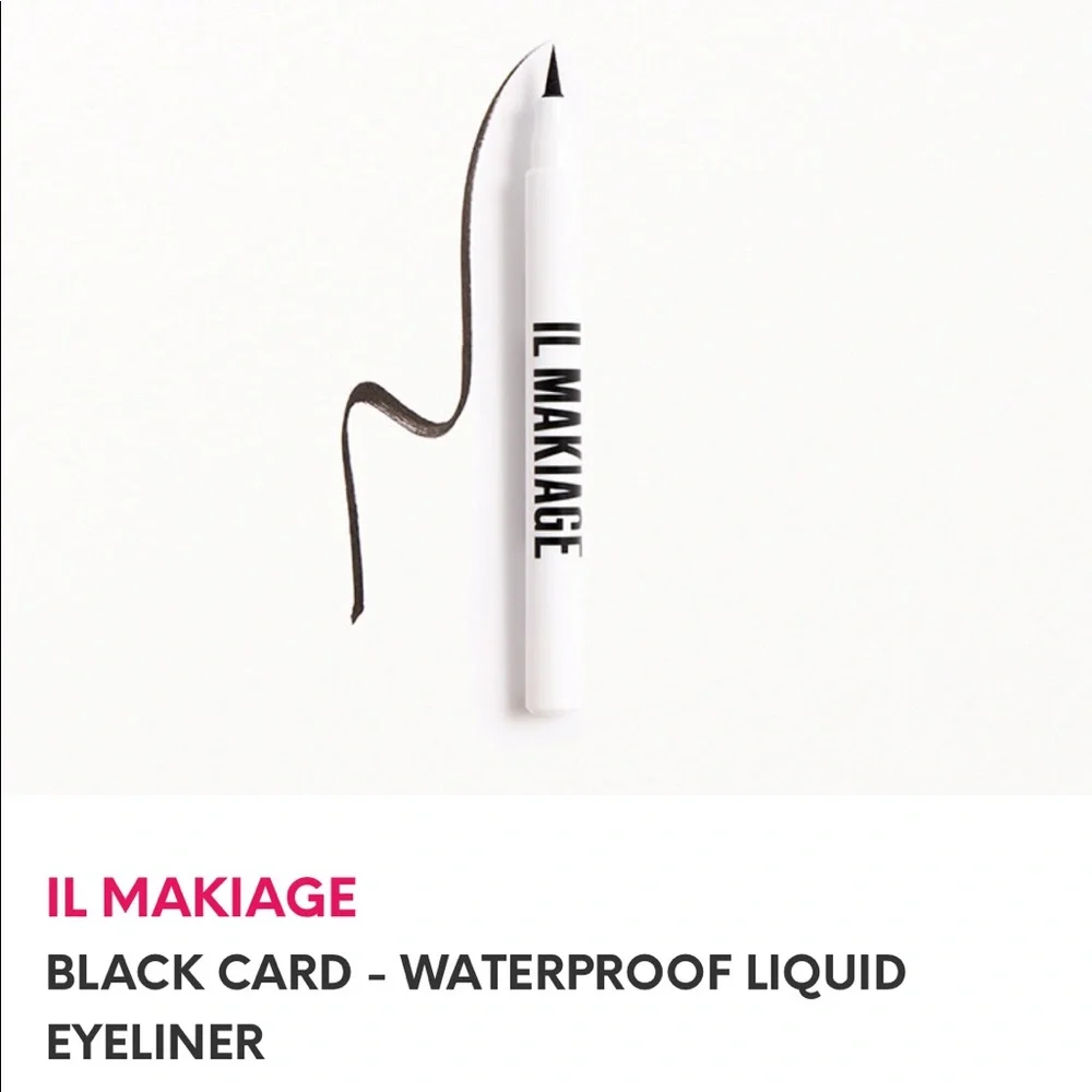 Il Makiage Black Card Waterproof Liquid Eyeliner